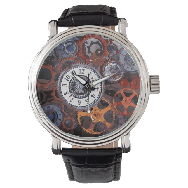 Montre Horloge à vapeur (devant)