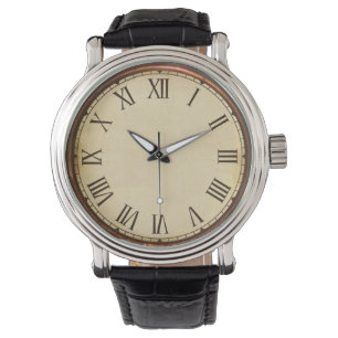 Montre Horloge avec chiffres romains