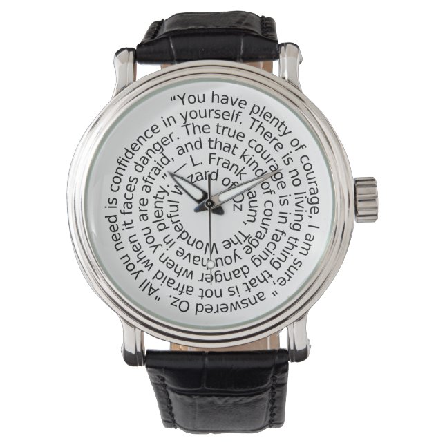 Montre Horloge de courtoisie (devant)