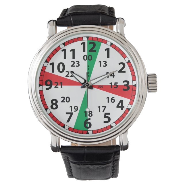 Montre Horloge de la salle des virgules (devant)