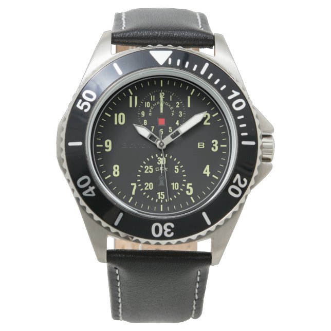 Montre horloge de l'avion russe (devant)