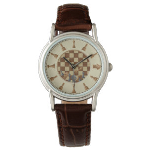 Montre horloge d'échecs