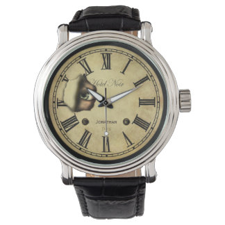 Montre Horloge d'horreur face personnalisée