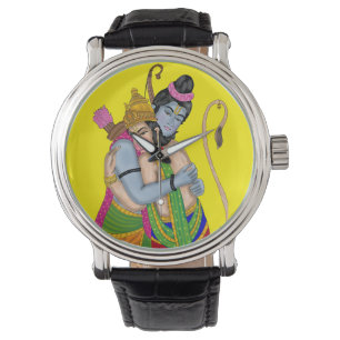 Montre Horloge Lord Rama et Hanuman