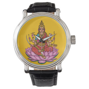 Montre Horloge murale déesse Lakshmi