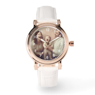 Montre Horloge murale personnalisée (Ajouter votre propre
