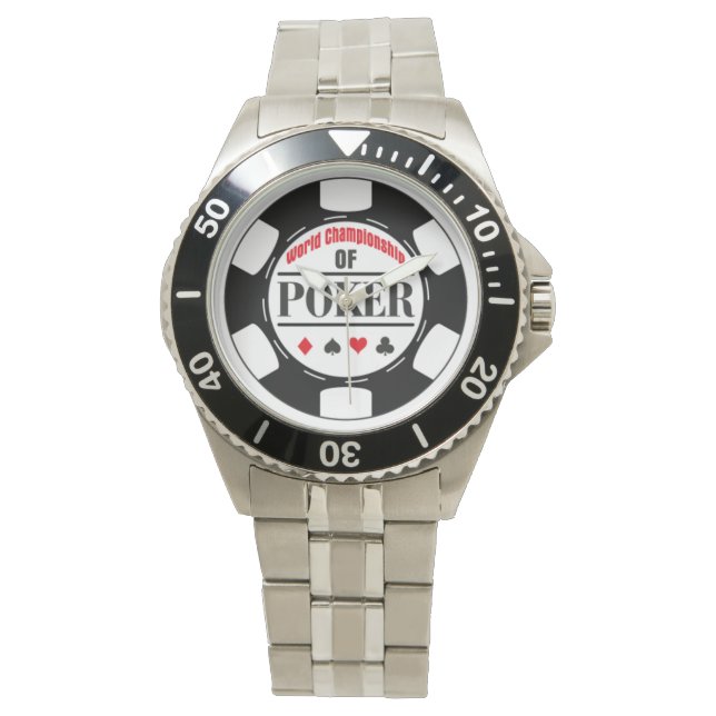 Montre Horloge Poker (devant)
