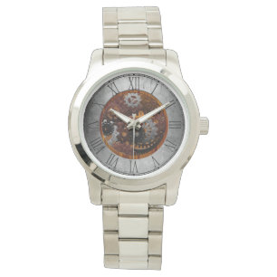 Montre Horloges grunges et vitesses de Steampunk