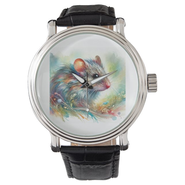 Montre House mouse 120924AREF121 - Watercolor (devant)