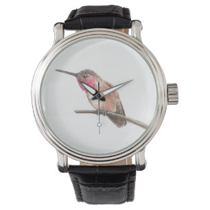 Montre Hummingbird watercolor