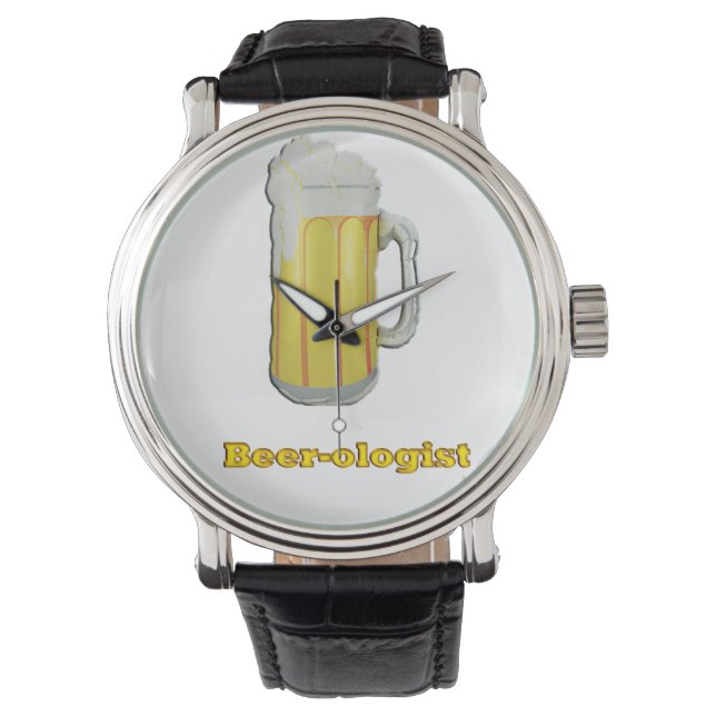 Montre Humour des amateurs de bière (devant)