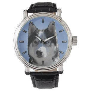 Montre Husky Watch Sibérienne Husky Malamute Wrist Watch