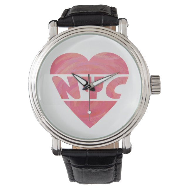 Montre I Coeur NYC (devant)