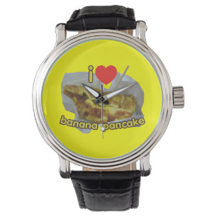 Montre I Love (Coeur) Banana Pancake ... Thai Street Food