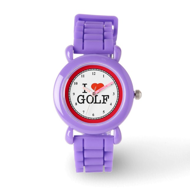 Montre I Love Golf (Recto)