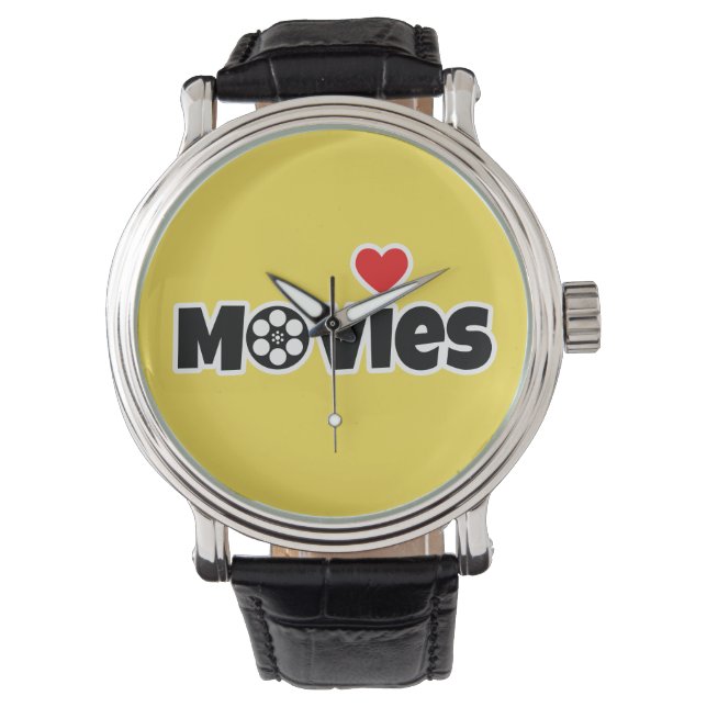 Montre I love movies (devant)