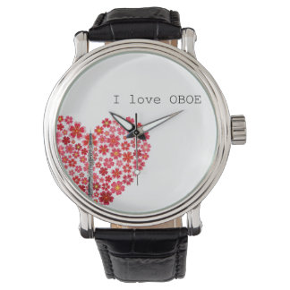 Montre I love OBOE Watch　オーボエの腕時計
