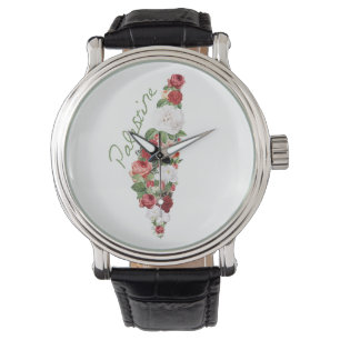 Montre I Love Palestine Ma patrie Carte palestinienne