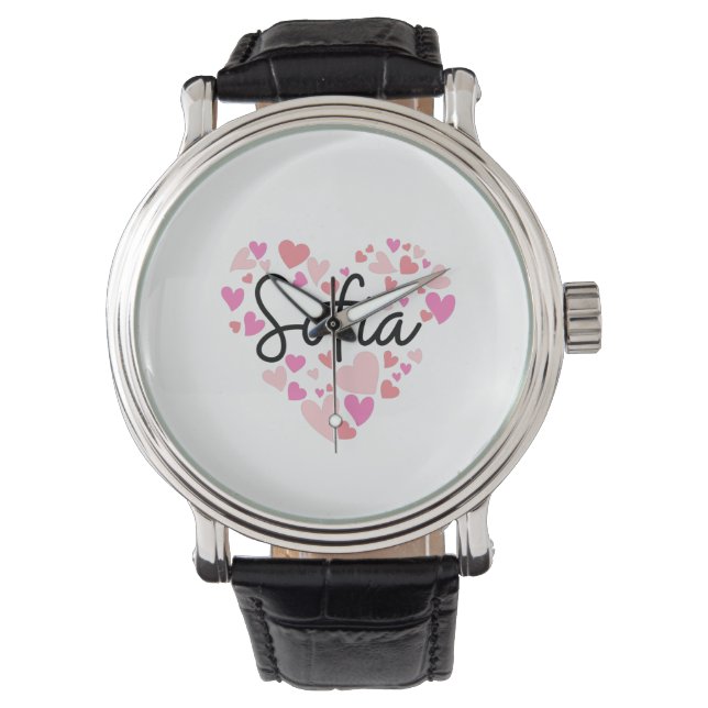 Montre I love Sofia (devant)