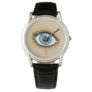 Montre Icône Oeil bleu