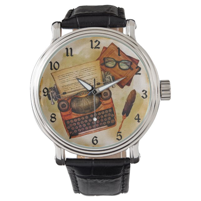 Montre Il Est Écrit Vintage (devant)