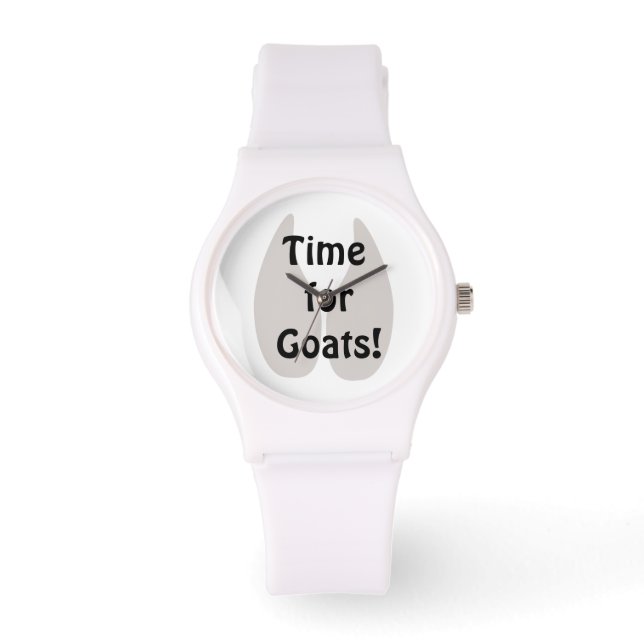 Montre Il est temps pour les chèvres (Recto)