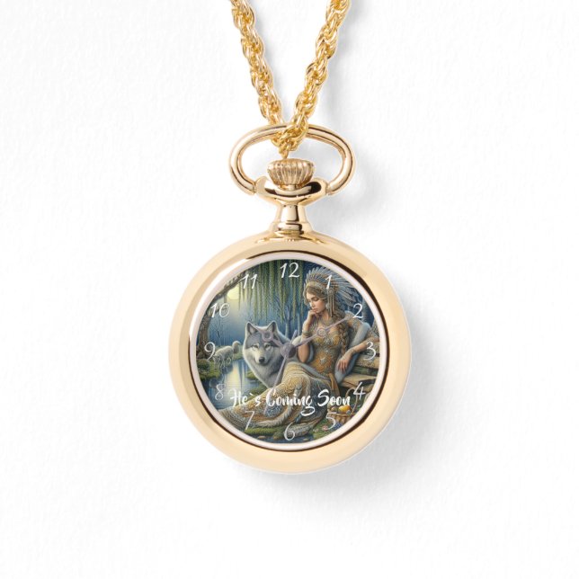 Montre IL VIENDRA BIENTÔT vieux arbre (Recto)