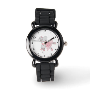Montre illusima Ballerina Elephant Parties scintillant en