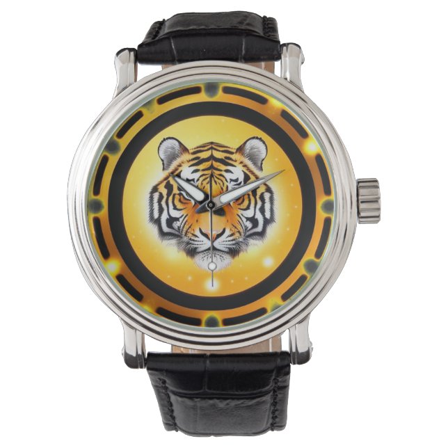 Montre Illustration Abstraite en gras (devant)