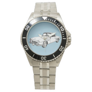 Montre Illustration classique de voiture du benz 300 SL
