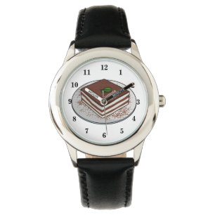 Montre Illustration de gâteau de Tiramisu