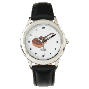 Montre Illustration de guitare acoustique