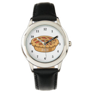 Montre Illustration de la caricature à tarte