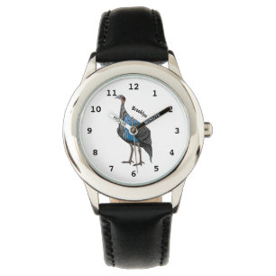 Montre Illustration de la caricature de la vautour
