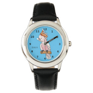 Montre Illustration de la caricature de l'oiseau de cobay