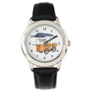 Montre Illustration de la carotte de vélo