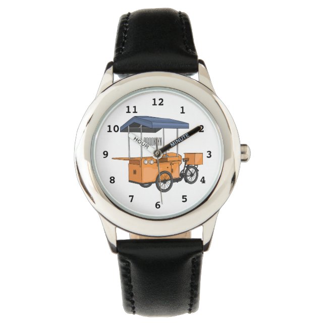Montre Illustration de la carotte de vélo (devant)
