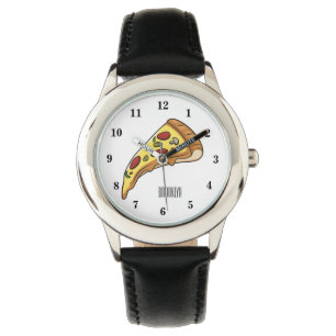 Montre Illustration de la pizza
