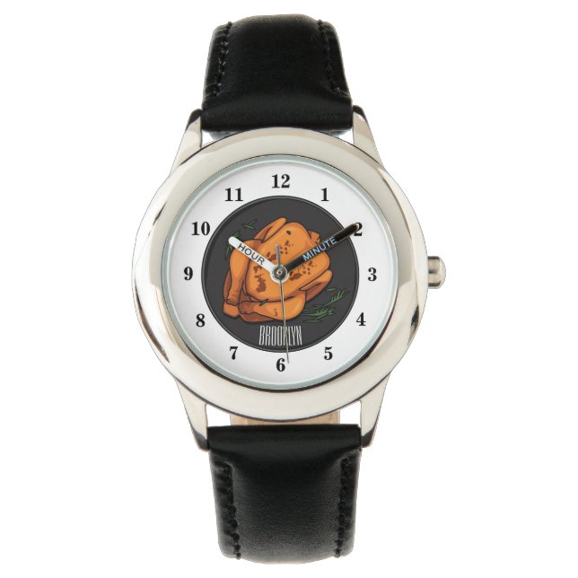 Montre Illustration de poulet rôti (devant)