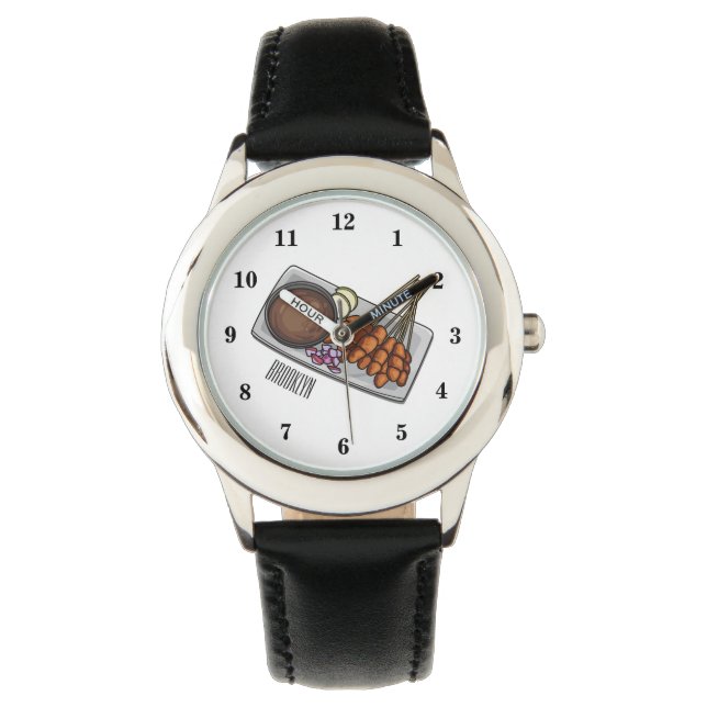 Montre Illustration de Satay (devant)