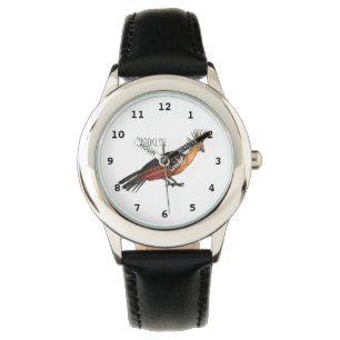 Montre Illustration d'oiseau Hoatzin