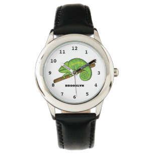 Montre Illustration du caméléon de la parson