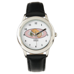 Montre Illustration du ventre de porc rôti