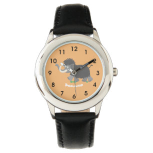 Montre Illustration d'un mammouth laineux mou