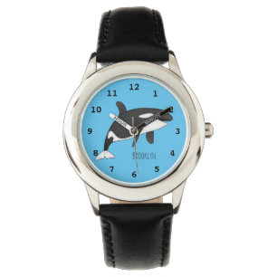 Montre Illustration d'une baleine tueuse