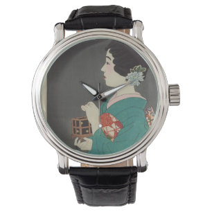 Montre Image d'époque japonaise de la cage des femmes et