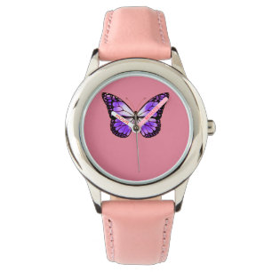 Montre Image papillon pour la surveillance