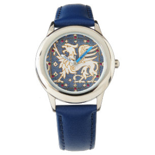 MONTRE IMAGINAIRE BLANC BLEU GRIFFINS