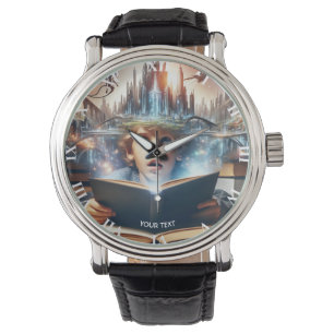 Montre Imaginaire Cute Boy City Book