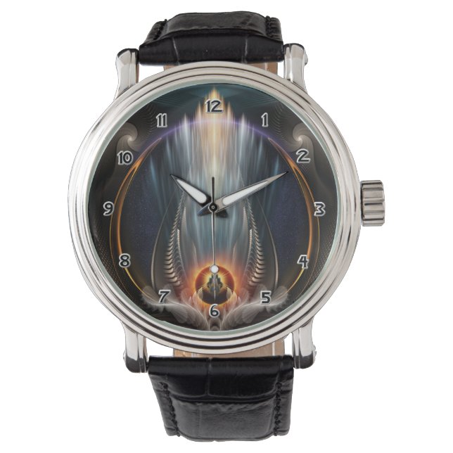 Montre Imperial View Fractal Art Wrist Watch (devant)